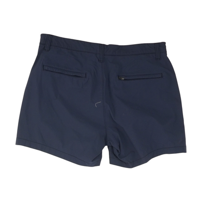 Navy Solid Chino Shorts