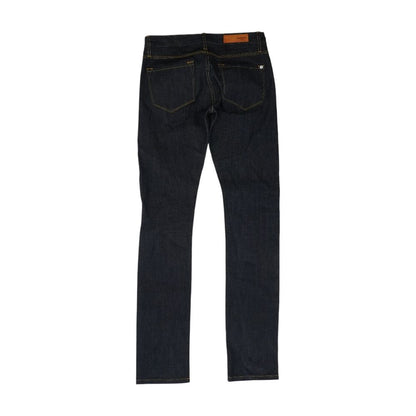 Navy Low Rise Straight Leg Jeans
