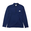 Navy Solid 1/4 Zip Pullover