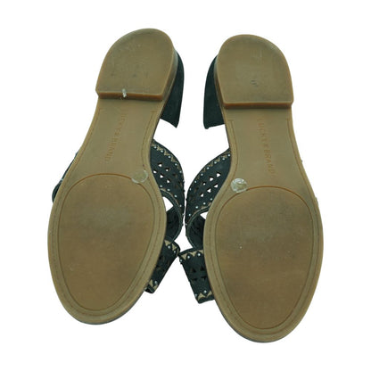 Black Flat Sandals