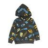 Hybrid Apparel Black Graphic Hoodie Pullover – Image 1
