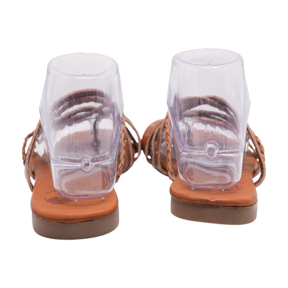 Brown Flat Sandals