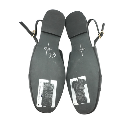 Black Slip-On Flats