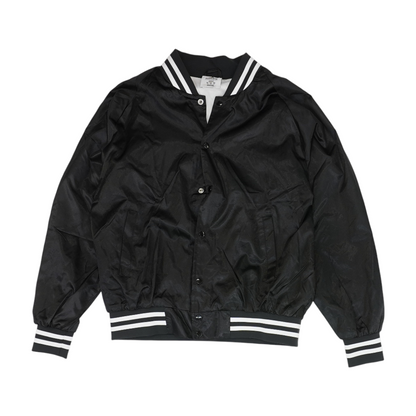 Black Solid Long Sleeve Button Down