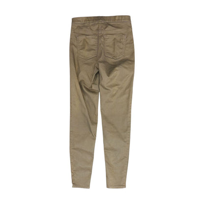 Beige Animal Print Pants
