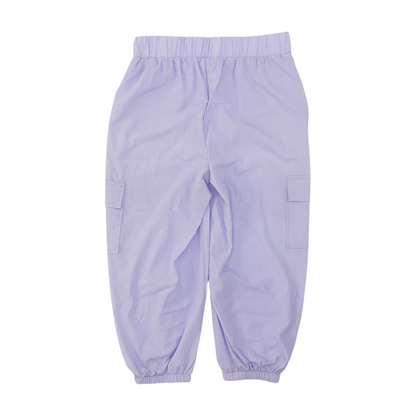 Purple Tapered Pants