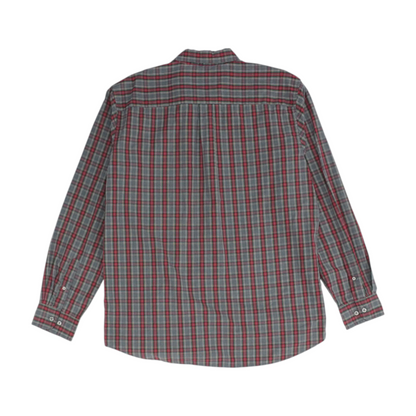 Multi Plaid Long Sleeve Button Down