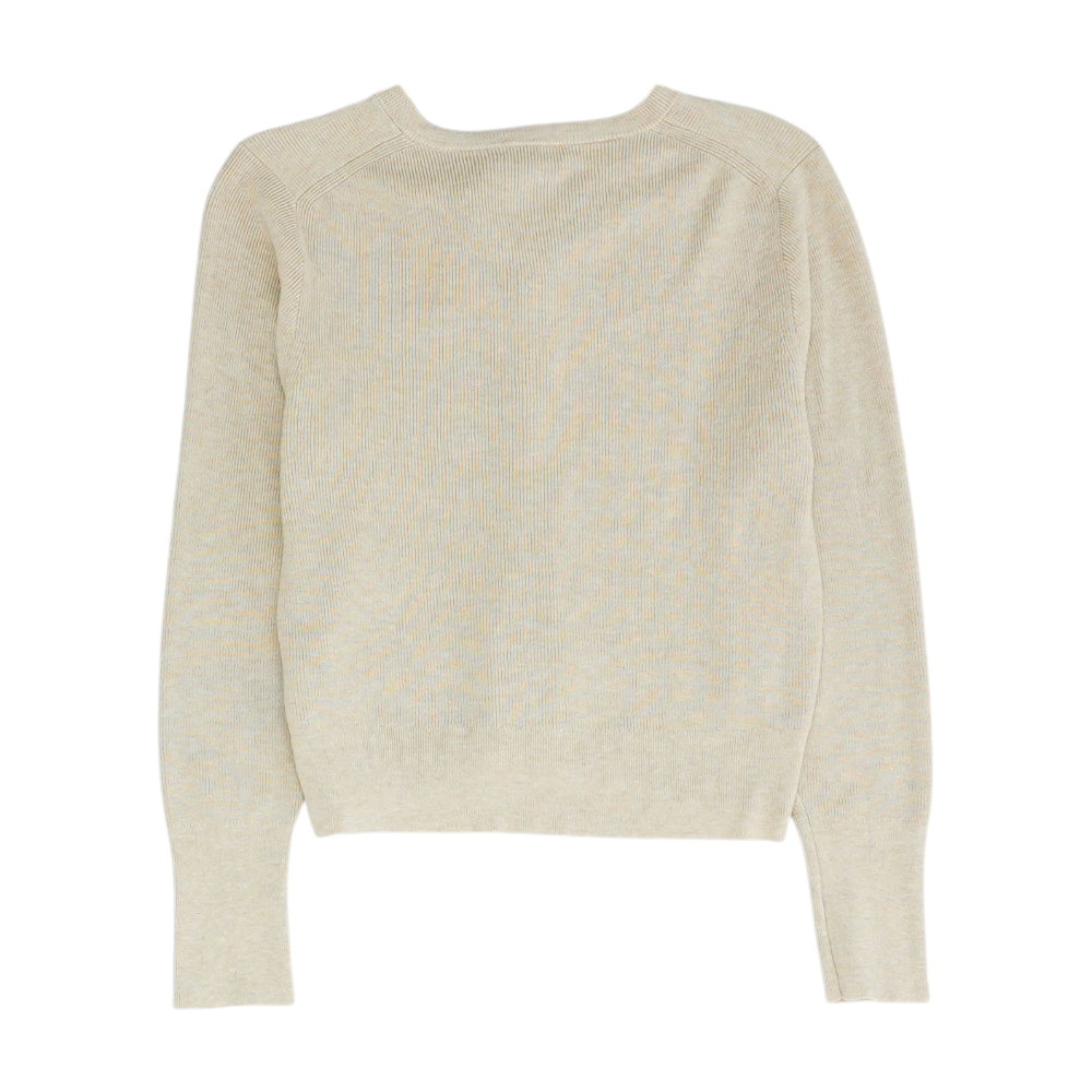 Beige Cardigan Sweater