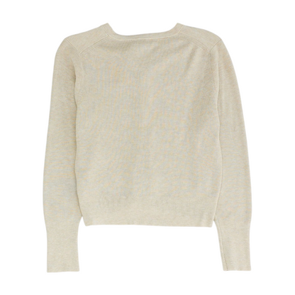 Beige Cardigan Sweater