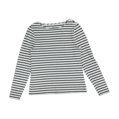 White Striped Blouse