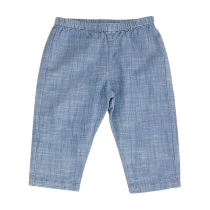 Blue Solid Jeans