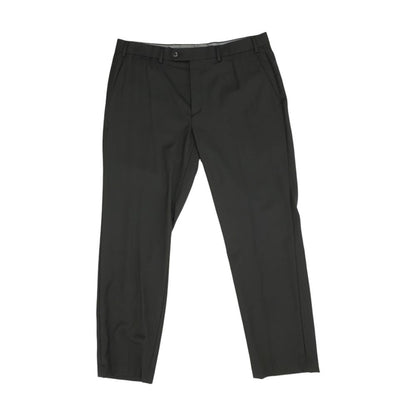 Black Solid Dress Pants