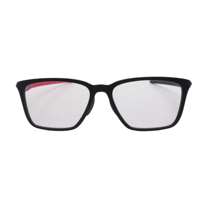 Black Double Down Square Prescription Eyewear