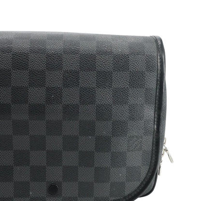 Damier Graphite Canvas Hanging Toiletry Pouch