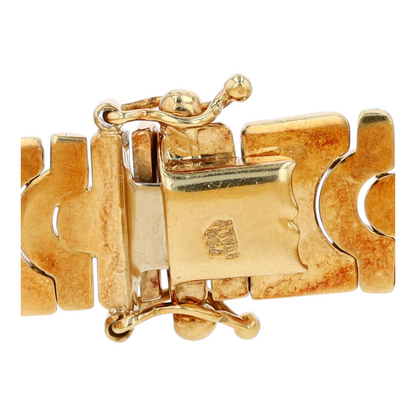 18K Yellow Gold Chain Bracelet