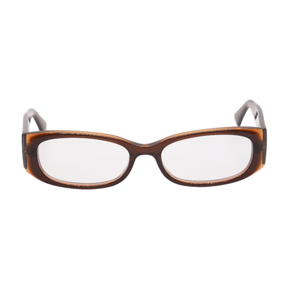 Brown Romy Rectangle Prescription Eyewear