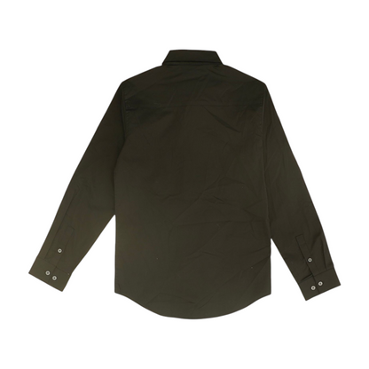 Black Long Sleeve Button Down