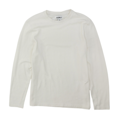 White Solid T-Shirt