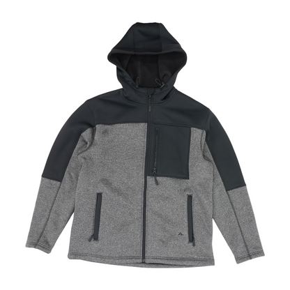 Gray Color Block Jacket