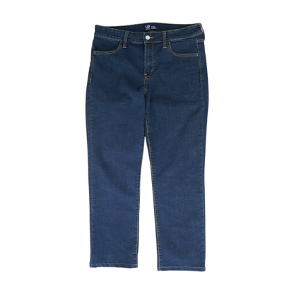 Navy Straight Jeans