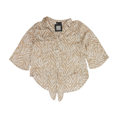 Multi Animal Print Blouse