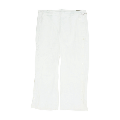 White Plus Regular Pants