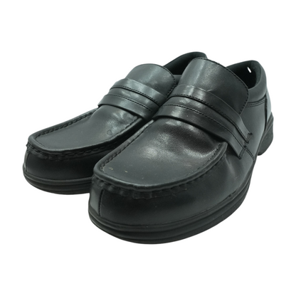 Black Slip-On Casual Shoes