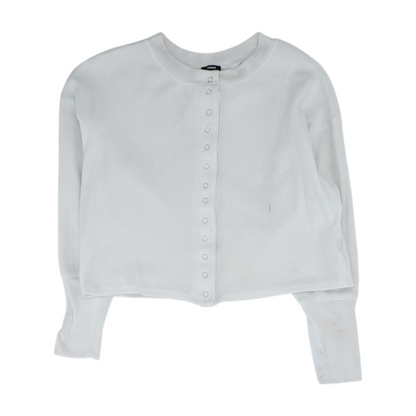 White Cardigan Sweater