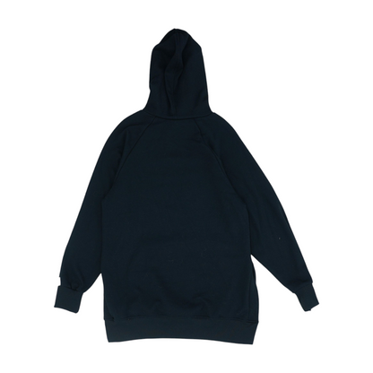 Black Solid Hoodie Pullover