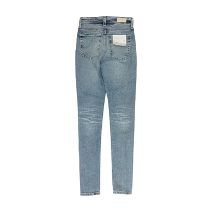 Blue High Rise Skinny Leg Jeans