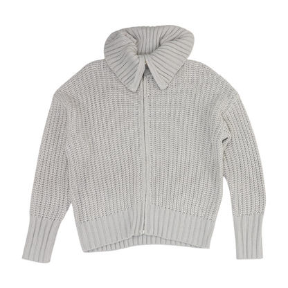 Gray Cardigan Sweater