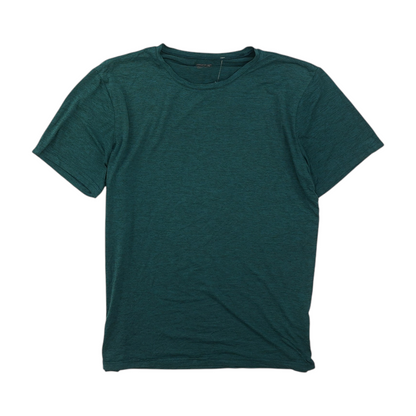 Green Solid Active T-Shirt