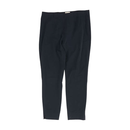 Navy Solid Dress Pants