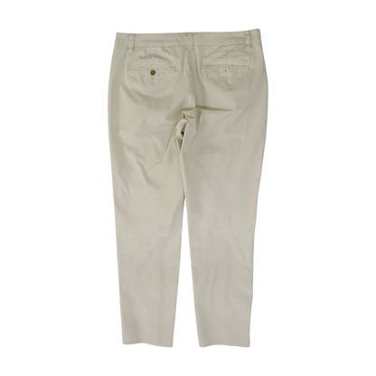 Beige Regular Pants