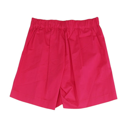 Pink Solid Chino Shorts