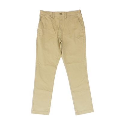 Beige Regular Pants