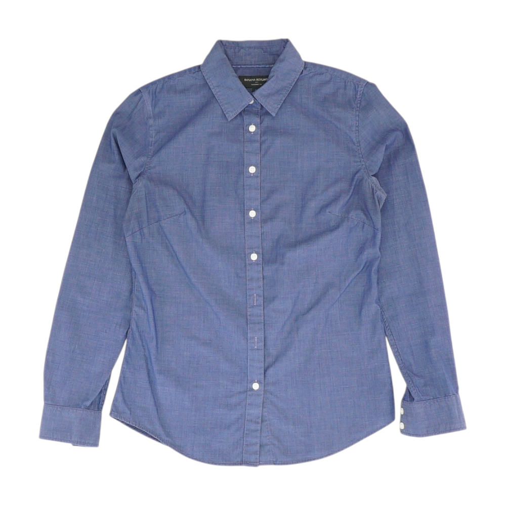Banana Republic Blue Button Down – Image 1