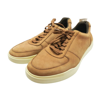 Tan Lace Up Casual Shoes