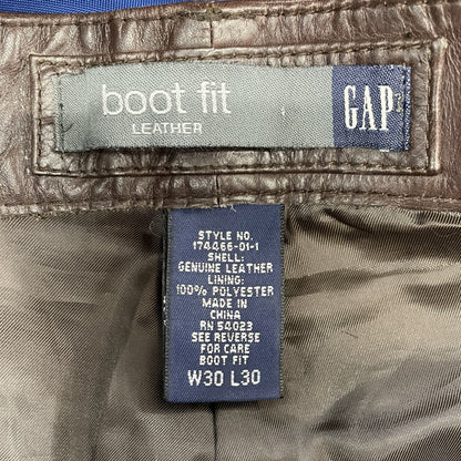 Brown Bootcut Pants
