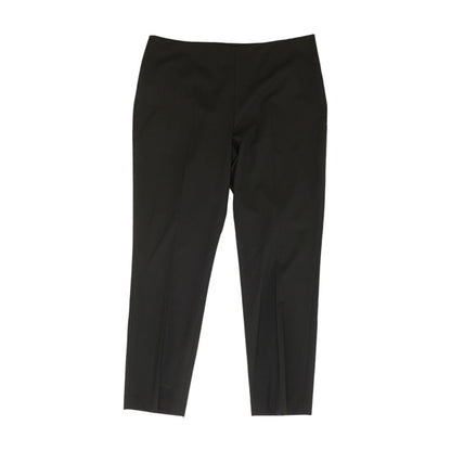 Black Solid Dress Pants
