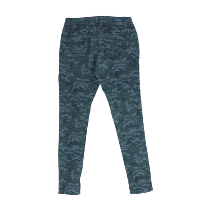 Gray Camo Skinny Jeans