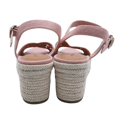 Pink Wedge Heels
