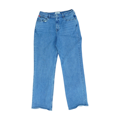 Blue Long Relaxed Jeans