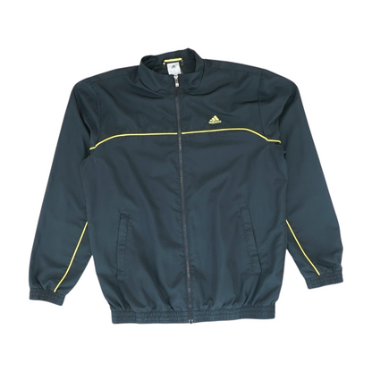 Black Solid Active Jacket