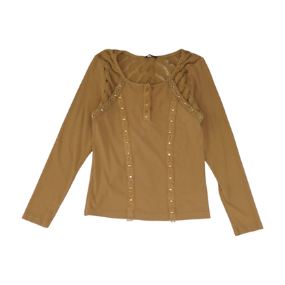 Brown Blouse