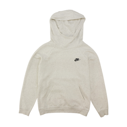 Gray Solid Hoodie Pullover
