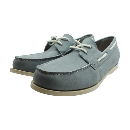 Blue Lace-Up Dress Shoes