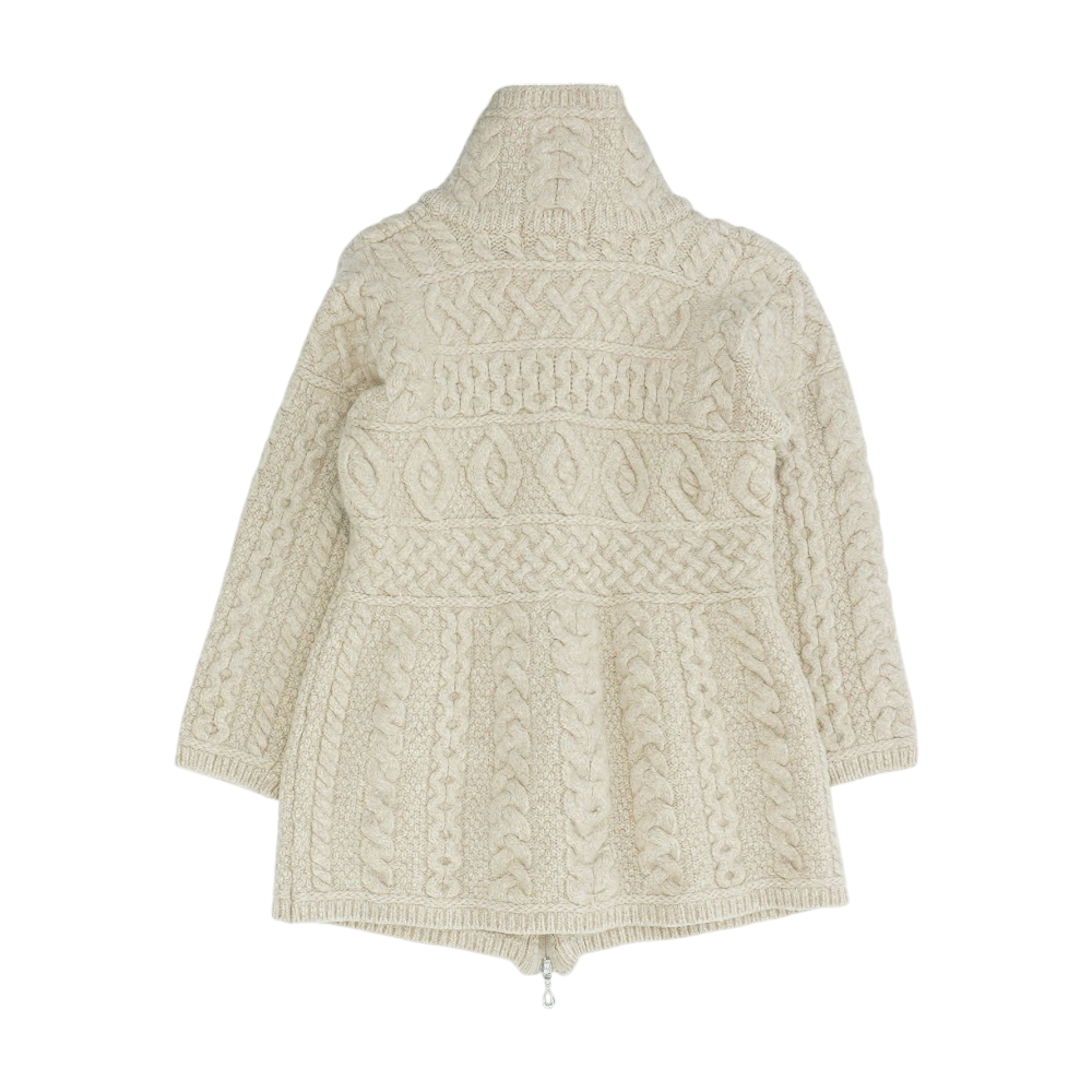 Beige Cardigan Sweater