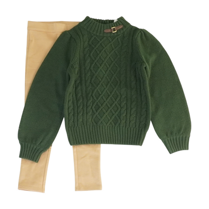 Green Long Sleeve Set