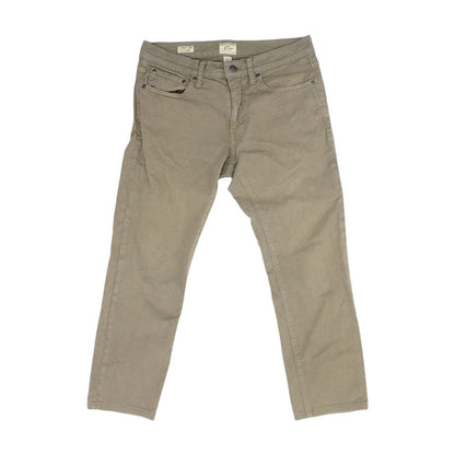 Khaki Straight Jeans